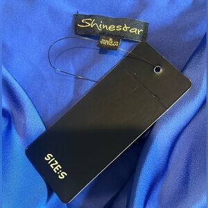 Shinestar silk dress